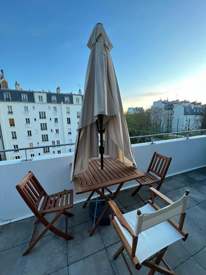 פריז Entire Apartment With Terrace מראה חיצוני תמונה